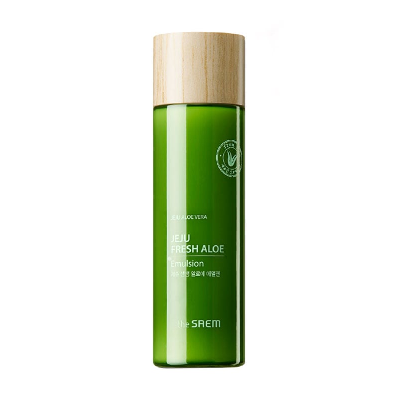 Зволожувальна емульсія для обличчя The Saem Jeju Fresh Aloe Emulsion з алое вера, 155 мл