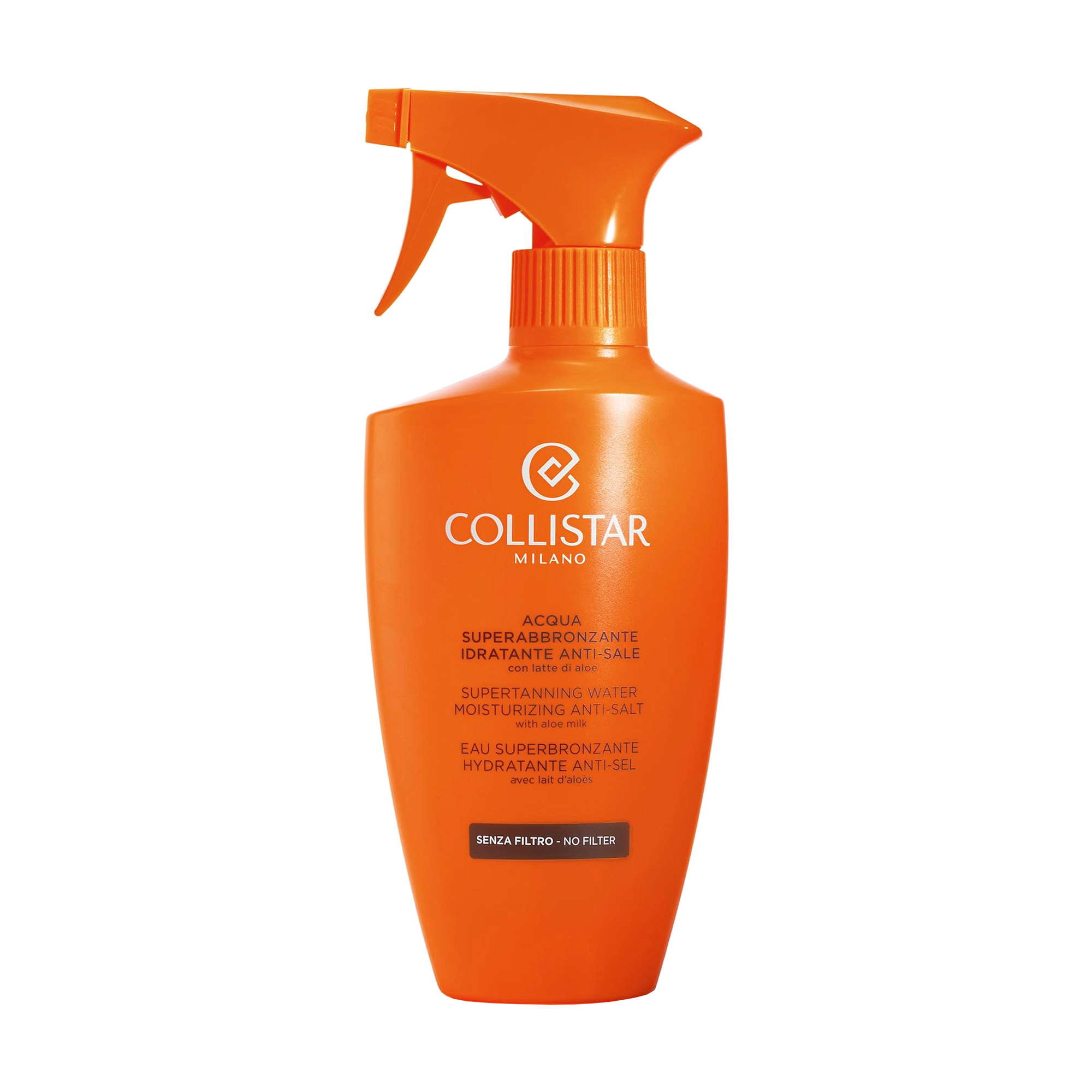 Зволожувальна емульсія для тіла Collistar Supertanning Water Moisturizing Anti-Salt With Aloe Milk, 400 мл
